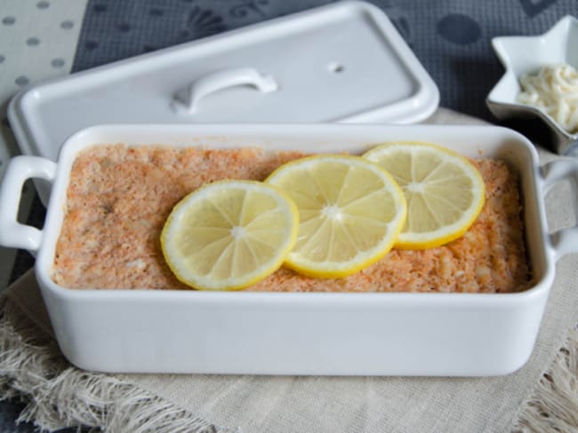 Terrine de lotte pour les fêtes