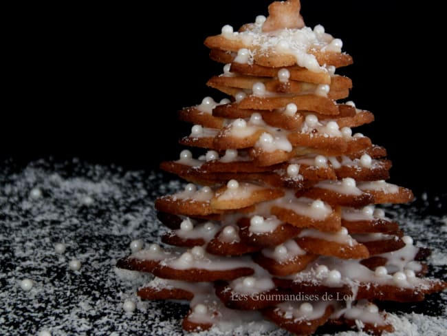 Sapin de sablés aux épices