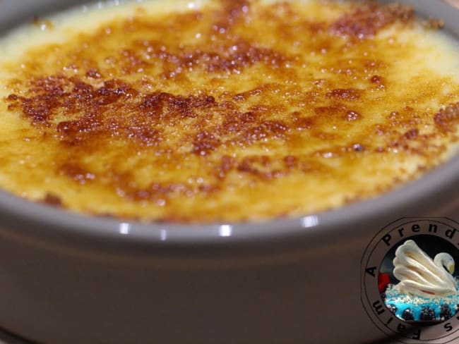 Crème brûlée allégée