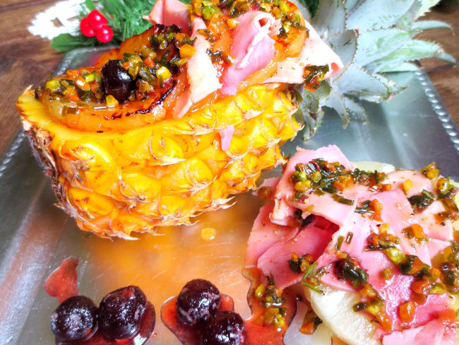 Jambon Virginia sur Ananas