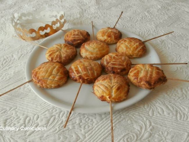 Mini galettes des rois aux multiples parfums