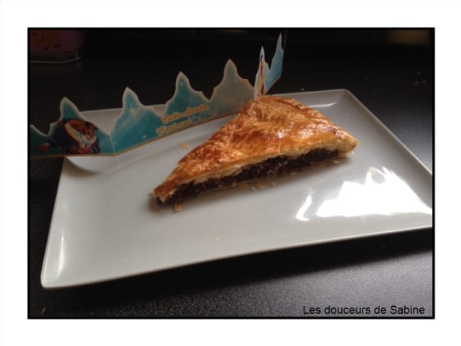 Galette des rois au chocolat de l'Epiphanie