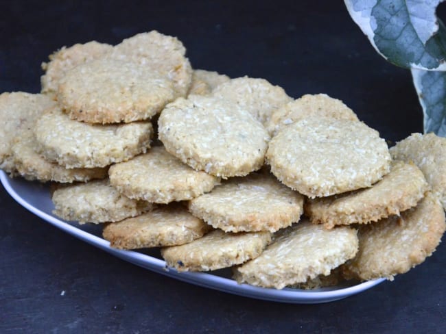 Sablés à la noix de coco