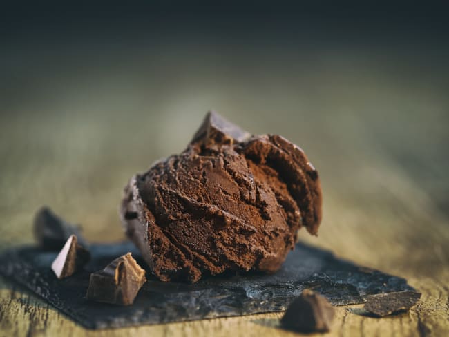 Sorbet au cacao amer avec ou sans sorbetière - Recette de sorbet au cacao amer