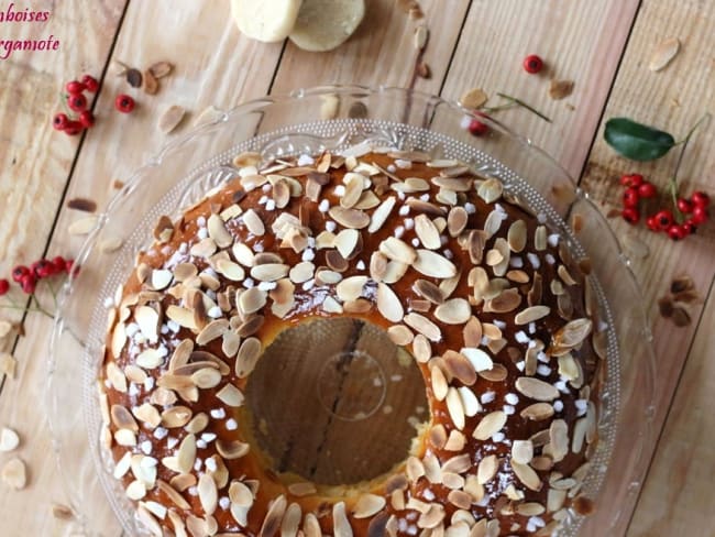 Brioche des rois toute amande pour la fête des rois mages