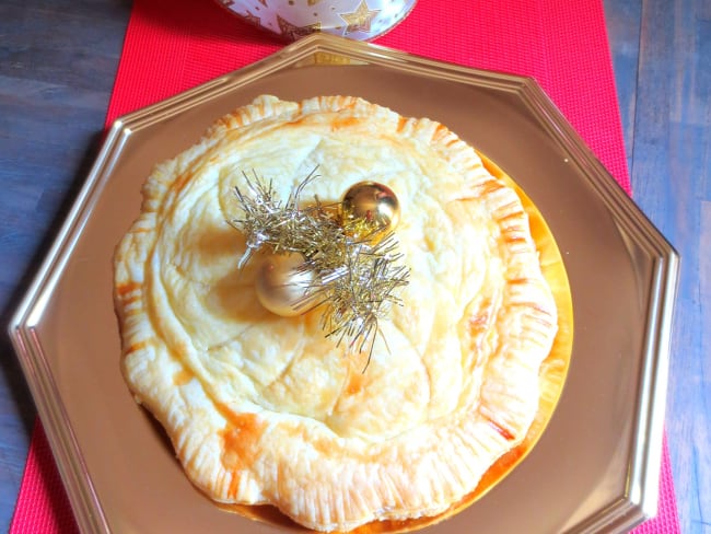 Galette des rois vegan sans lait ni oeuf