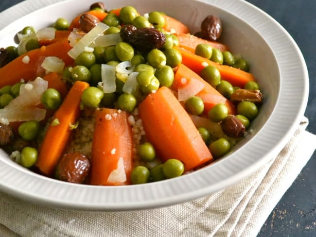 Graine de couscous aux légumes