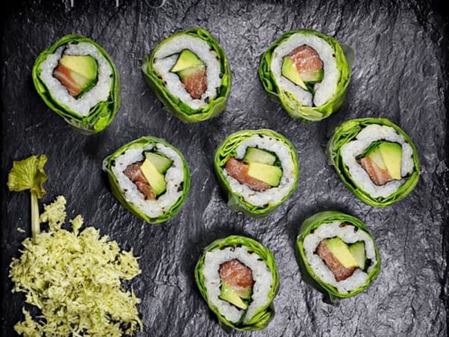 California Rolls printemps au Wasabi frais