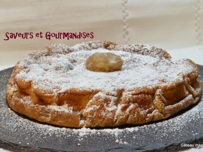 Gâteau magique à la crème de marron