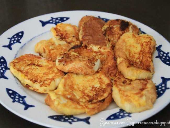 Pain perdu à la vanille et cardamome