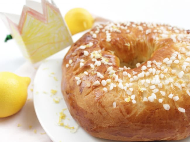 Couronne des rois au citron