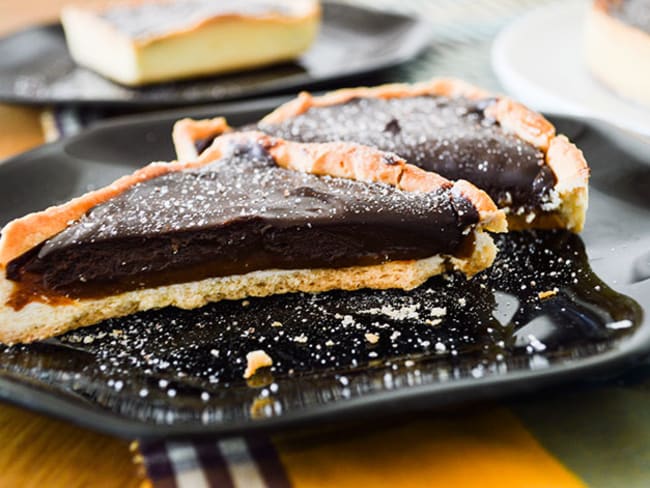 Tartelettes choco-caramel au beurre salé