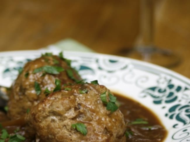 Boulets à la liégeoise, ou boulets sauce lapin