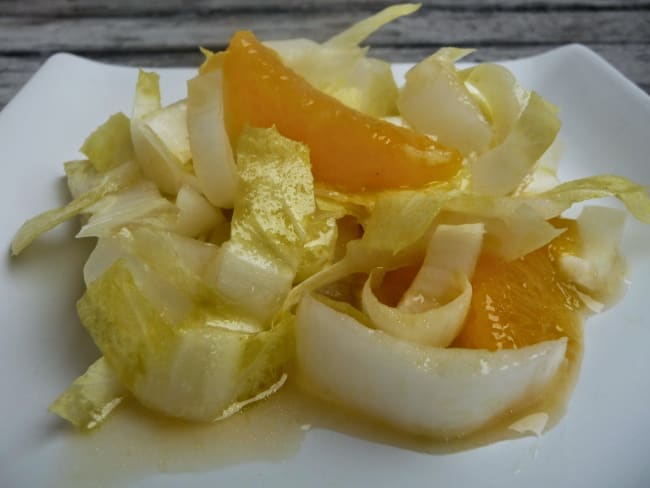 Salade vitaminée d’endives à l’orange