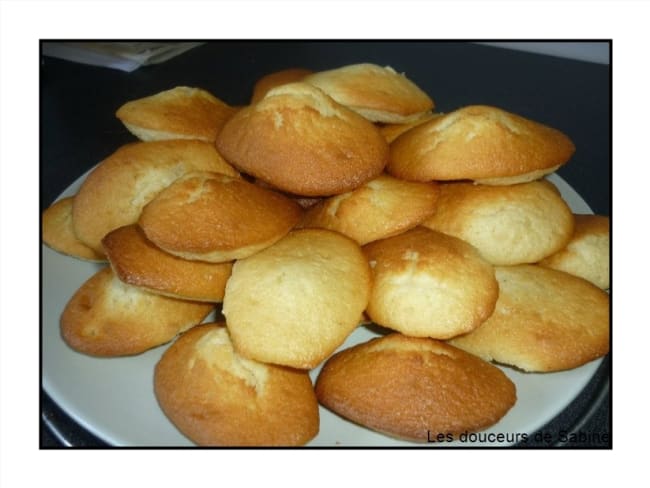 Madeleines délicieuses