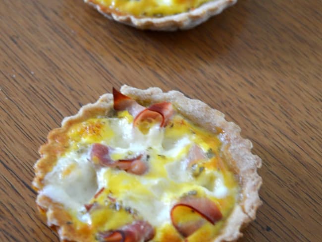 Mini Quiches lorraines à la mode italienne