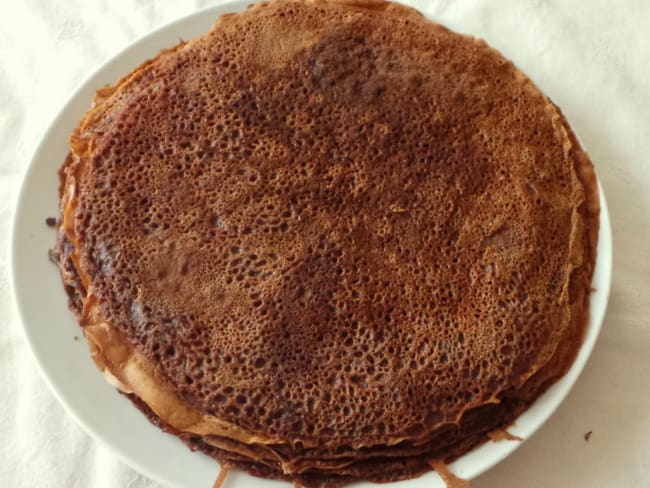 Crêpes au chocolat