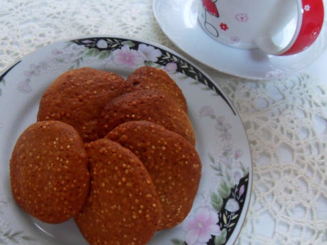 Cookies "supernaturels" à l’huile d’olive, miel, sésame et quinoa