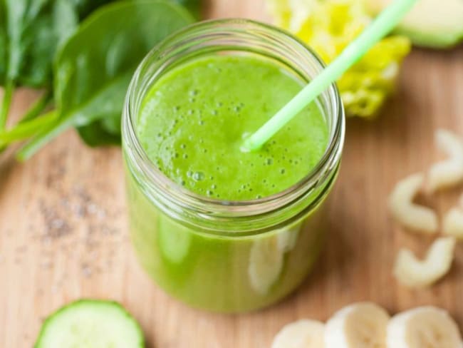 Green smoothie onctueux et detox