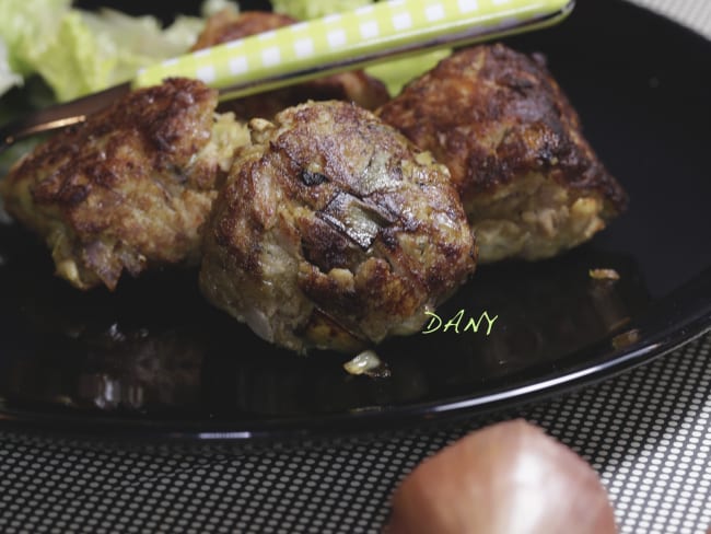 Boulettes de thon aux coeurs d'artichauts