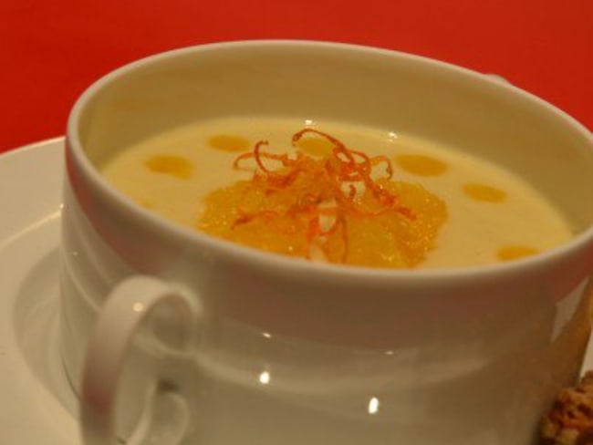 Crème d’endives à l’orange