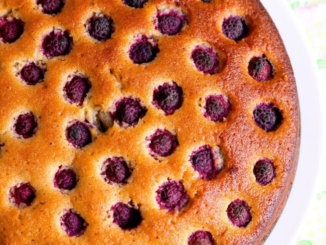 Financier pistache - framboise