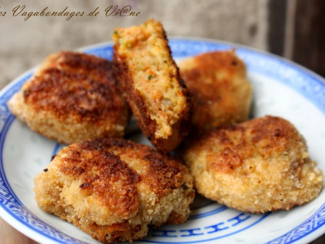 Bouchées apéritives carotte, crevettes