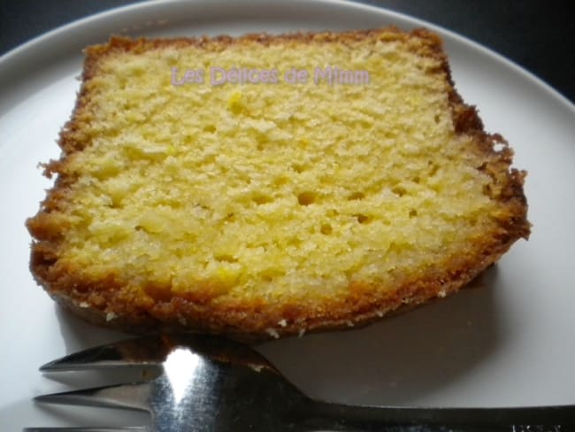 Cake très moelleux au citron