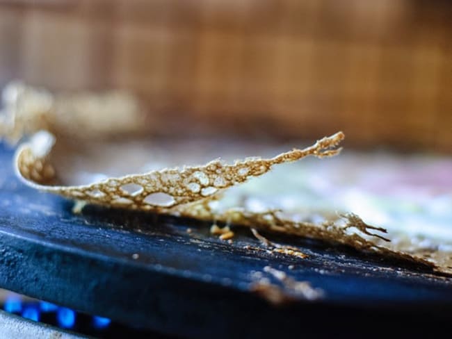 Crêpes galettes bretonnes au beurre de chocolat ou café