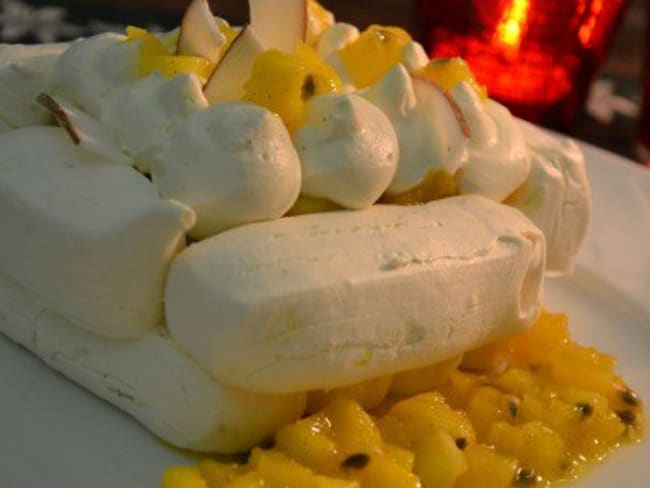 Une pavlova exotique