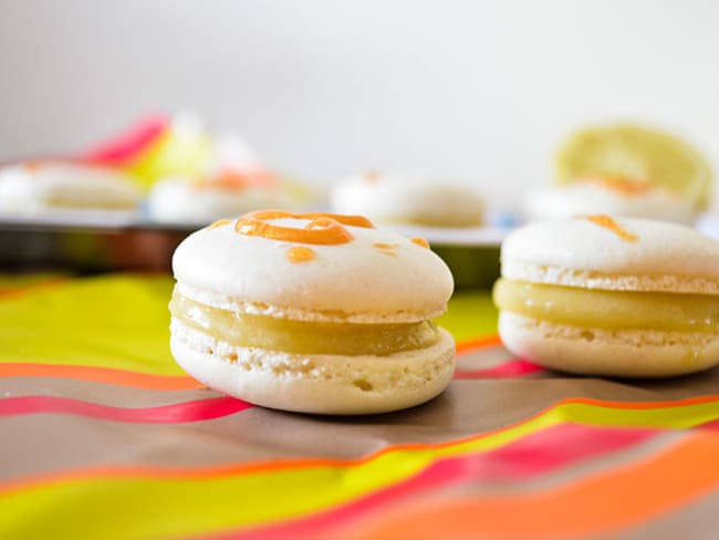 Macarons au citron