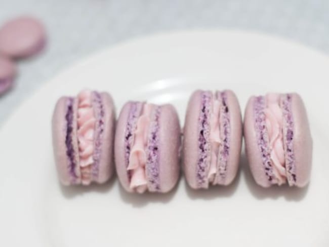 Macarons cerise