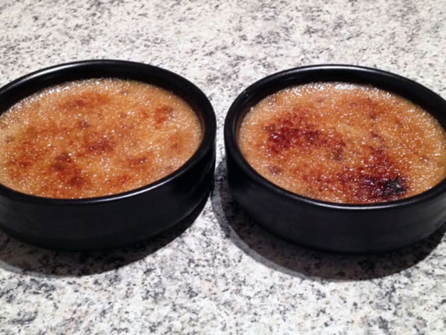 Crème brûlée aux spéculoos