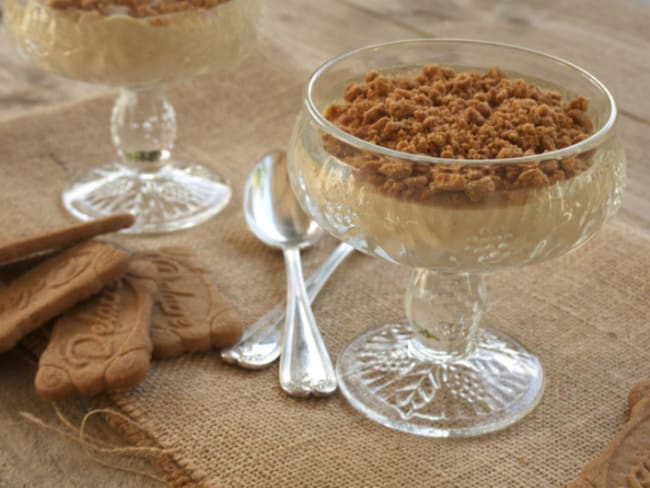 Panna cotta tout spéculoos