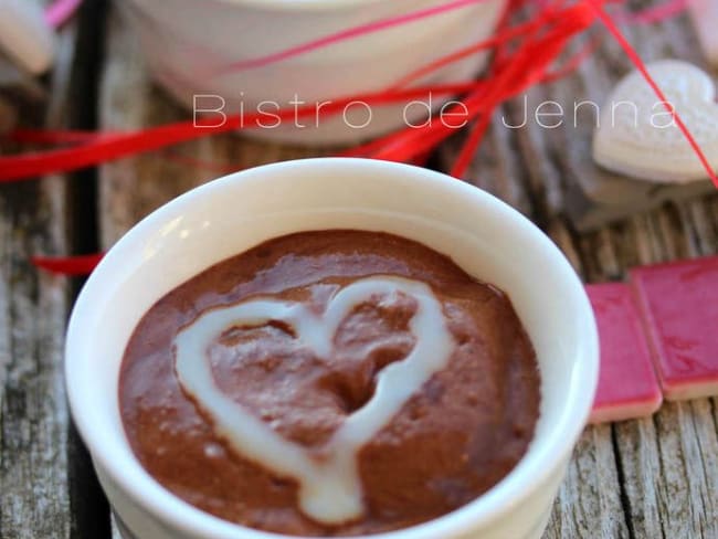 Mousse légère au chocolat et gingembre confit