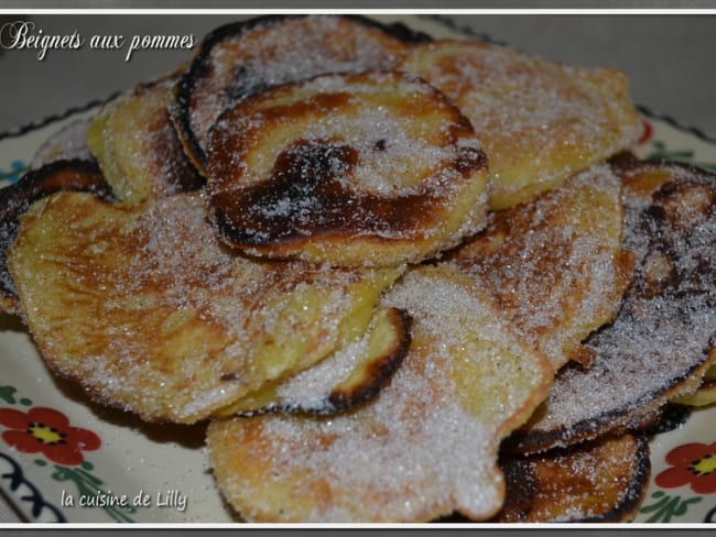 Beignets aux pommes