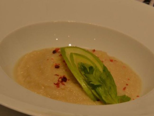 Purée aux deux céleris