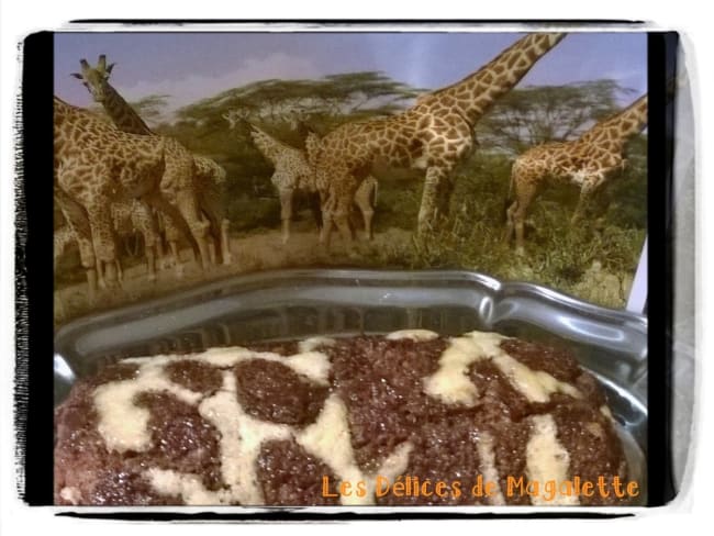 Gâteau Girafe