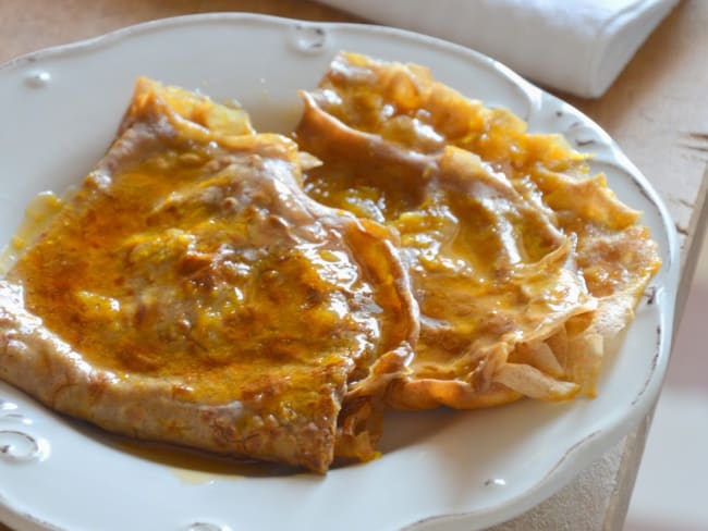 Crêpes Suzette à la Châtaigne