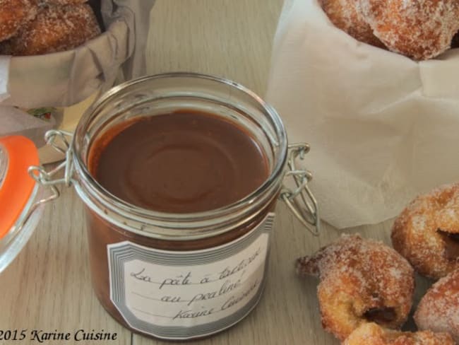 La pâte à tartiner au praliné faite maison