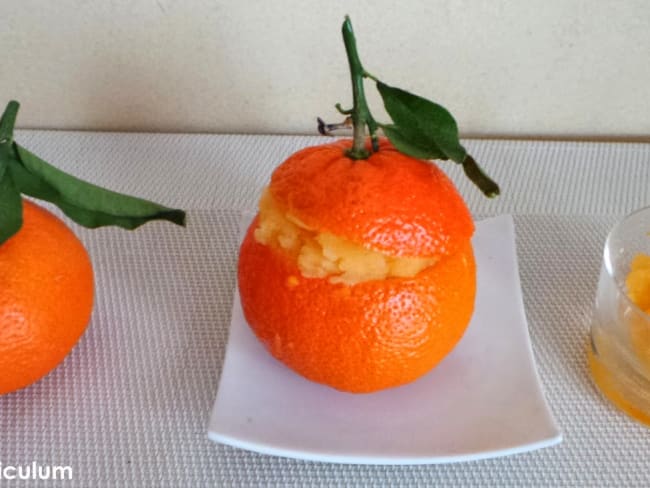 Sorbet à la mandarine