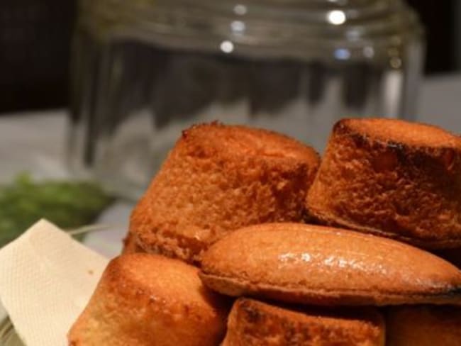 Financiers à la noix de coco