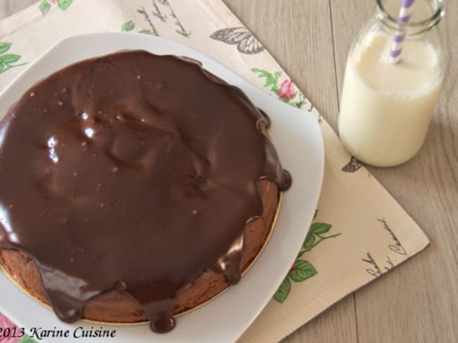 Le gâteau au chocolat de Chistophe Felder