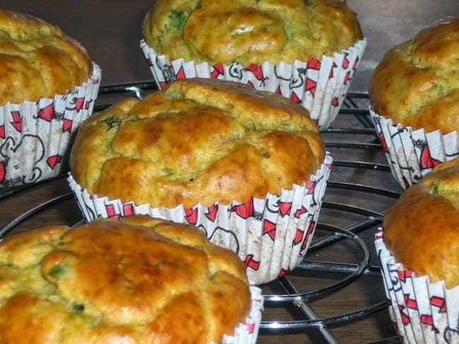 Muffins falafel épicés, sauce yaourt tahini ou coriandre