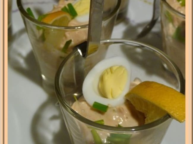 Mousse de saumon fumé