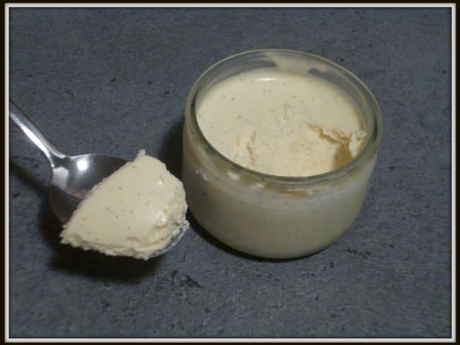 Crème vanille onctueuse à ma façon