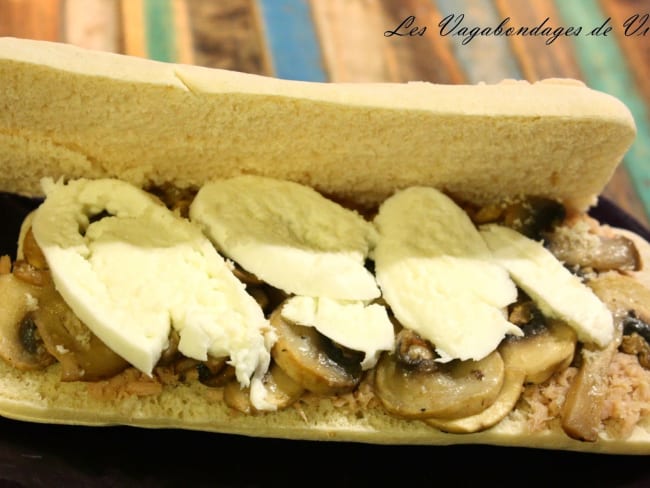 Paninis thon - champignons