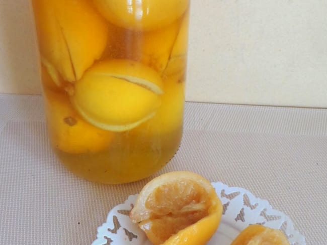 Citrons confits au sel