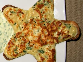 Blinis à la ciboulette