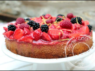 Tarte aux fraises de Christophe Michalak - Recette par Happy papilles